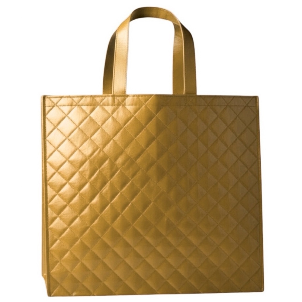 Marshalls Metallic Gold Reusable Shopping Bag